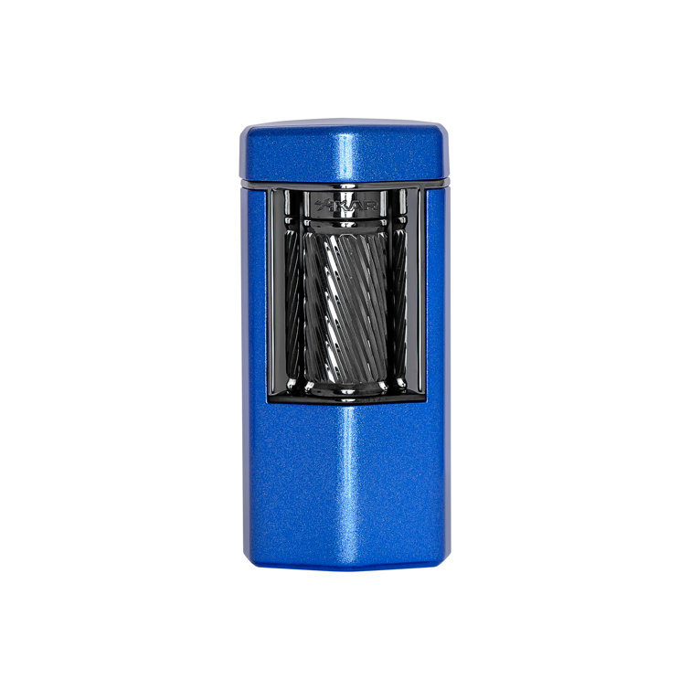 Xikar Meridian Triple Soft Flame Cigar Lighter, Powerful, Elegant, Blue Wayfair Canada